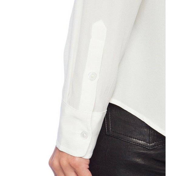NWT EQUIPMENT Brett Silk Shirt Blouses– Nature White, Work to Weekend Staple - Picture 7 of 7